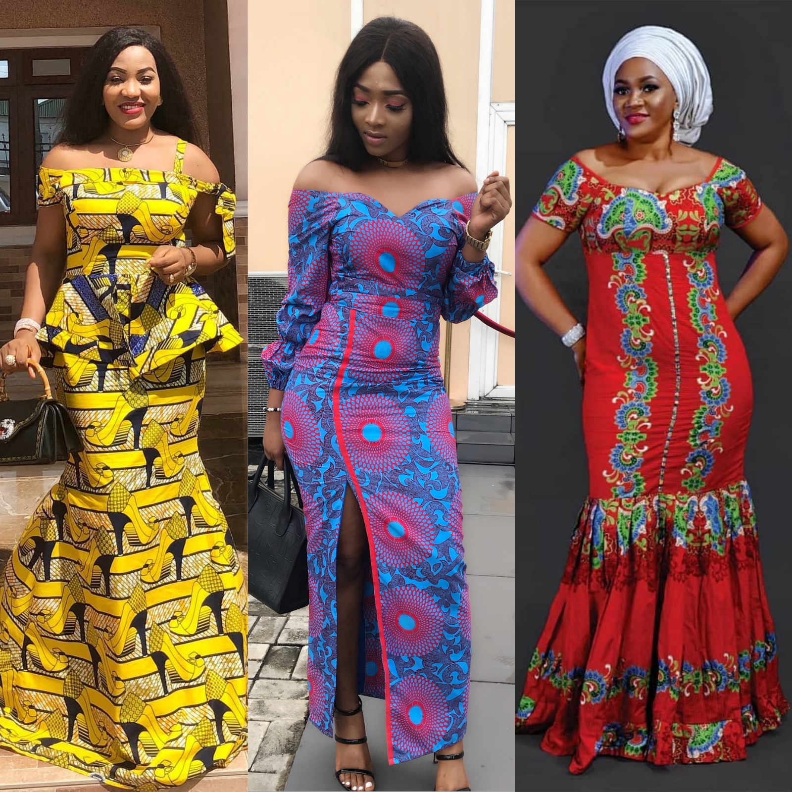 ankara long dresses 2018