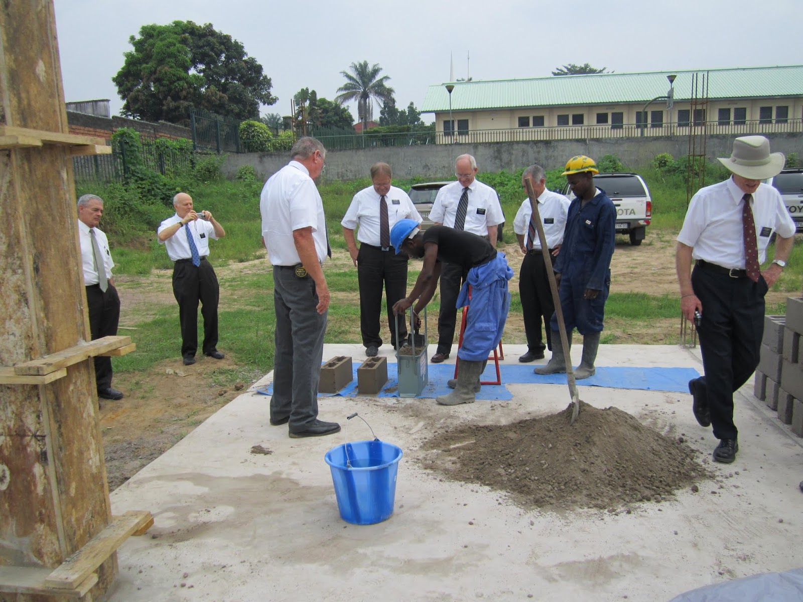 Mission in the Congo Construction Skills Training in Kinshasa