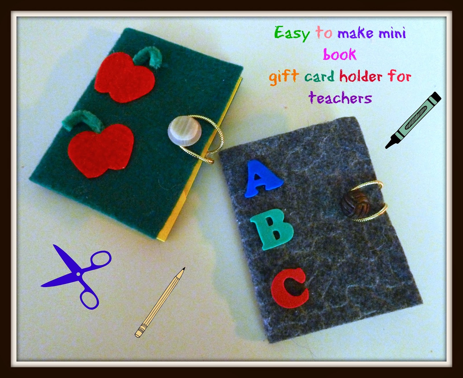 Make it easy crafts Mini book gift card holder for your favorite
