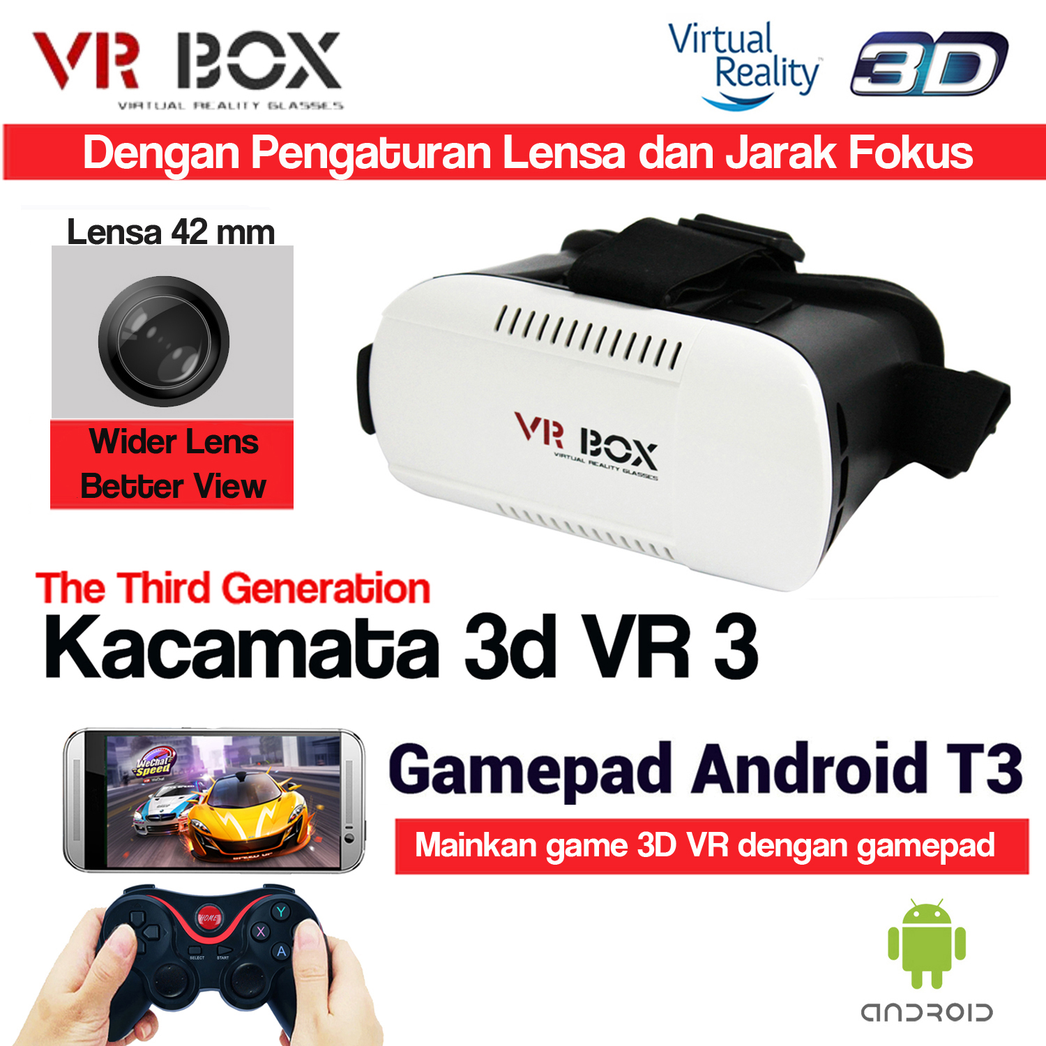 Juli 2016 Ayo Pelajari Caranya Cara Menggunakan Virtual Reality VR Box 3D atau Google Cardboard