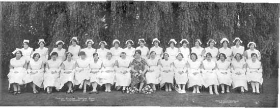 Woodlands nursing staff - 1928