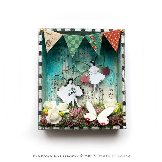 Tiny Paper Fairy Shrines - Nichola Battilana pixiehill.com