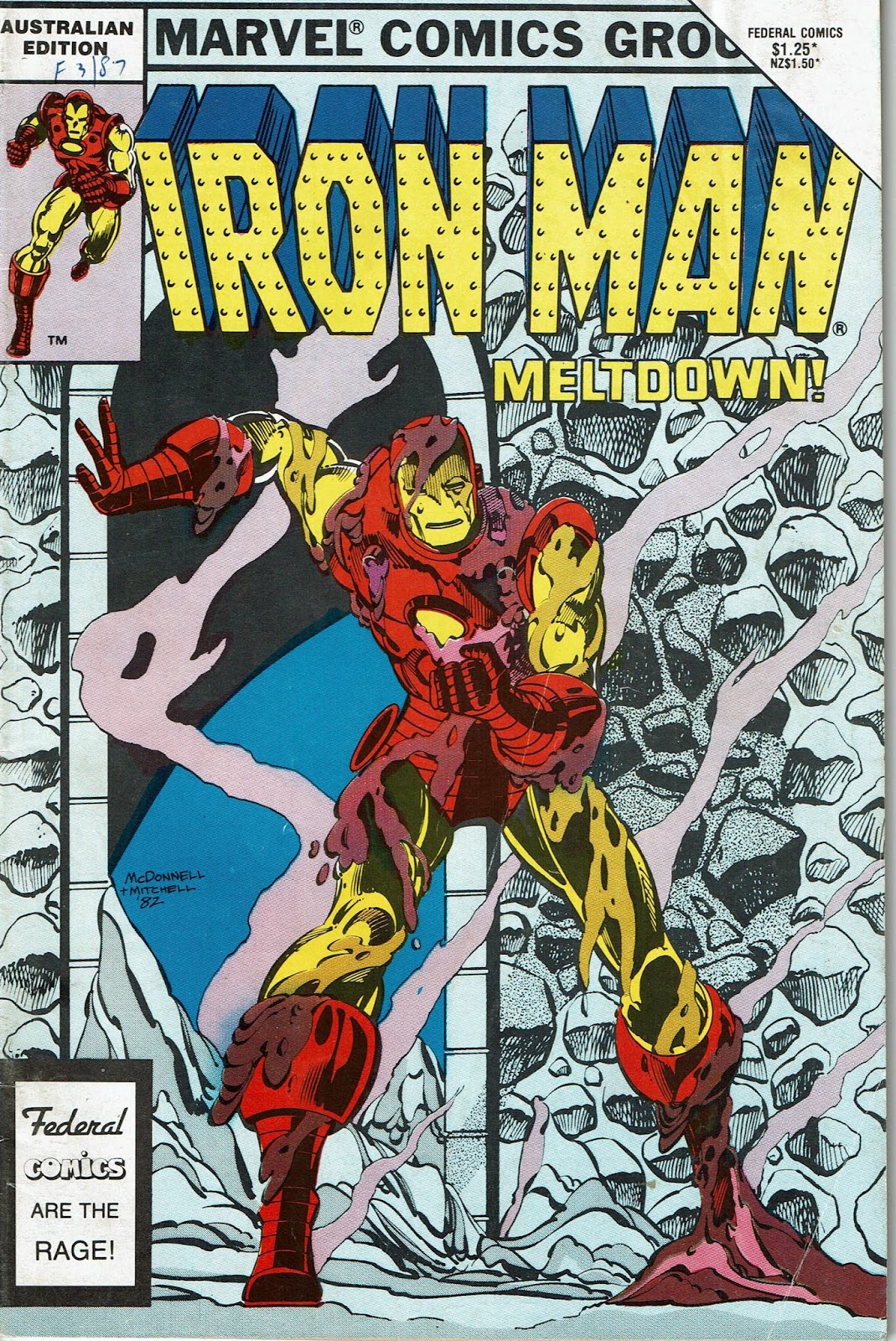 notes from the junkyard Invincible Iron Man 9 The Federal Comics edition