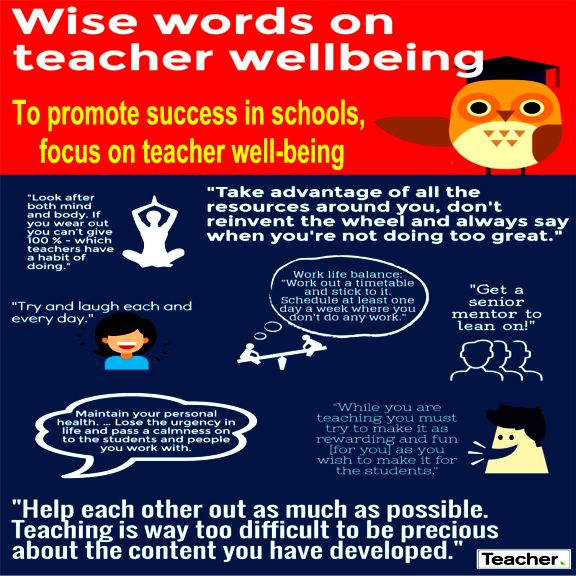 Big Education Ape To promote success in schools, focus on teacher well