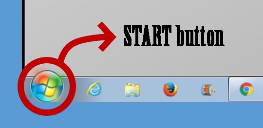 tombol button START windows 7 tombol button START windows 7