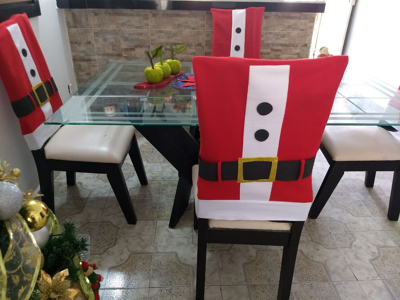 Cubre sillas de Navidad