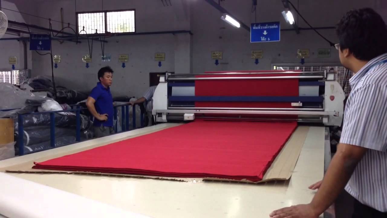 The Textile Learner Discussions of the methods of fabric spreading’s.