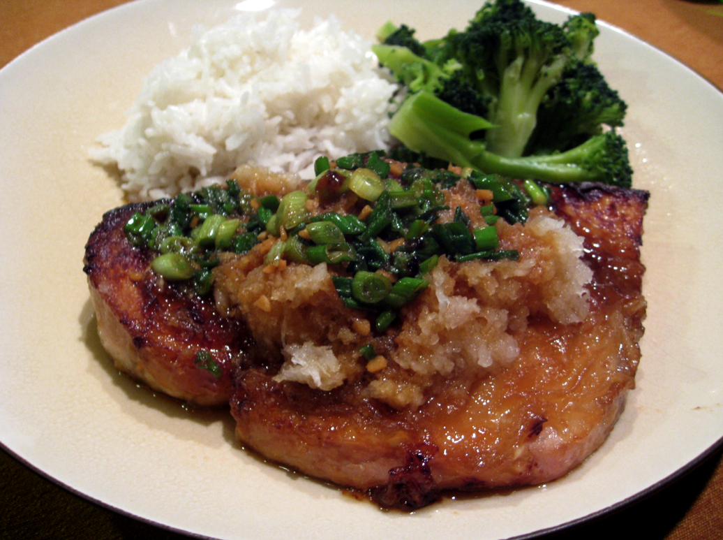 Gluten Free Delish Japanese Style Swordfish Dinner & Cheese Cake