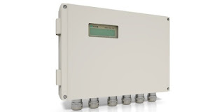 control housing for ultrasonic flow meter thermal energy calculator