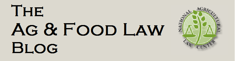 Ag & Food Law Blog