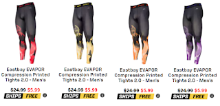 eastbay men's compression tights