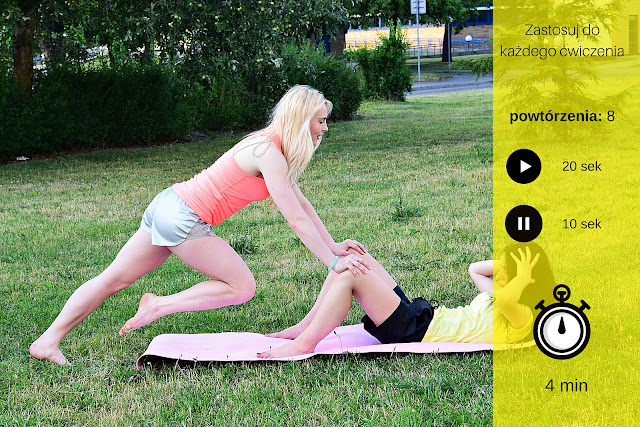 trening na dworze