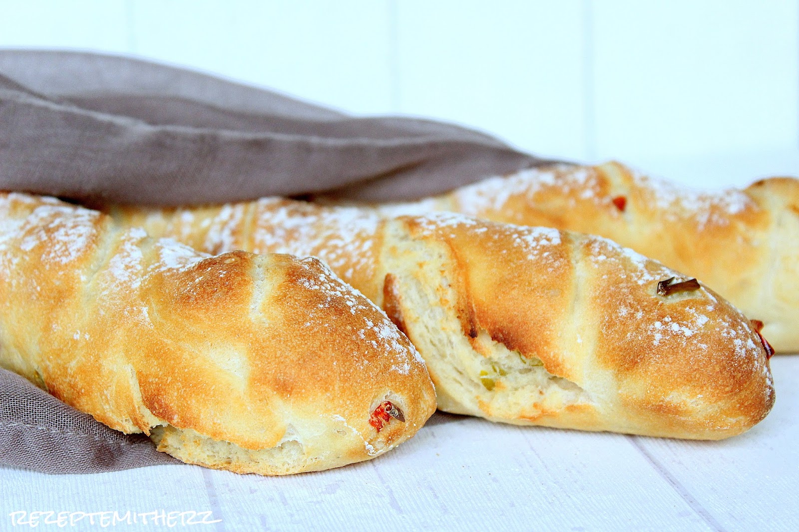 Rezepte mit Herz Pepperoni Baguette