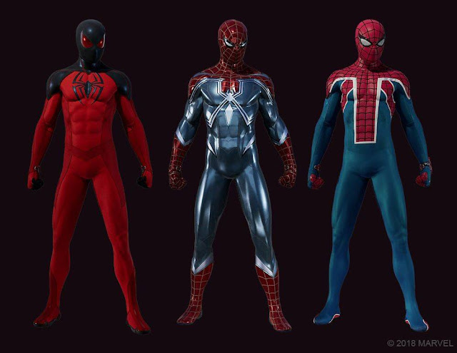 Nuevos trajes que se agregarán en el primer DLC de Spider-Man