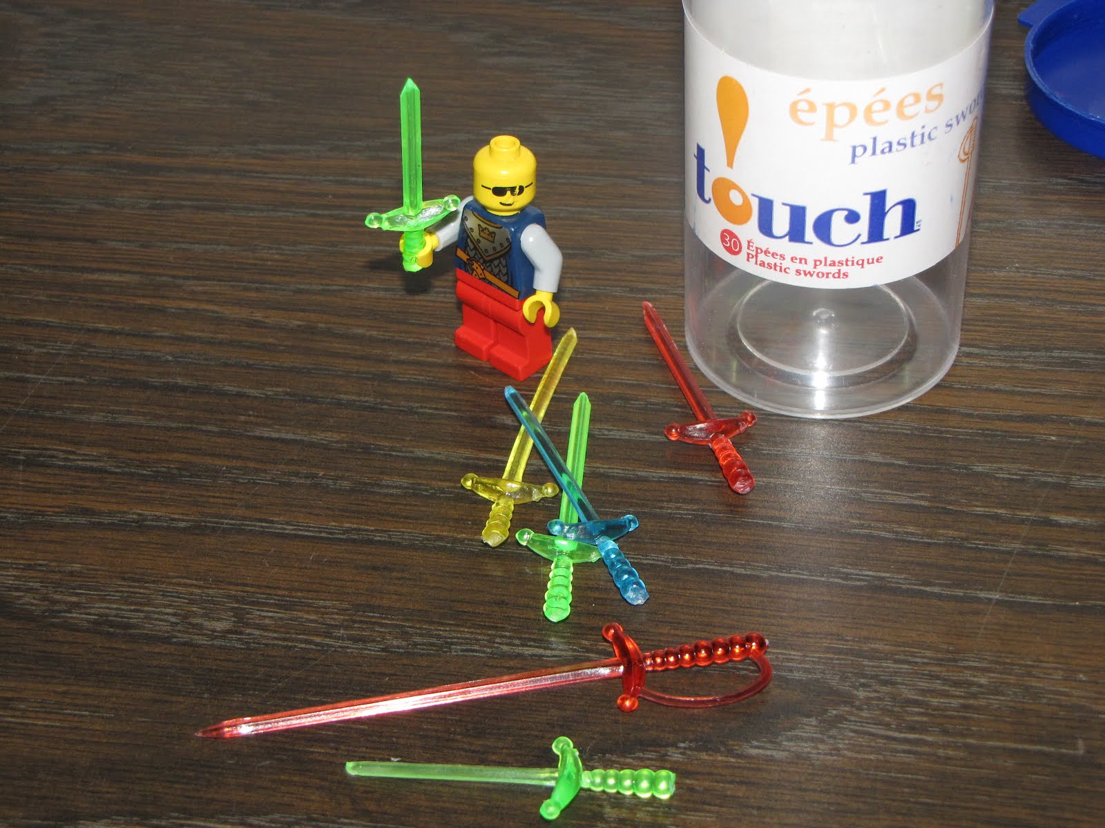 Project #8: DIY Lego minifig swords.