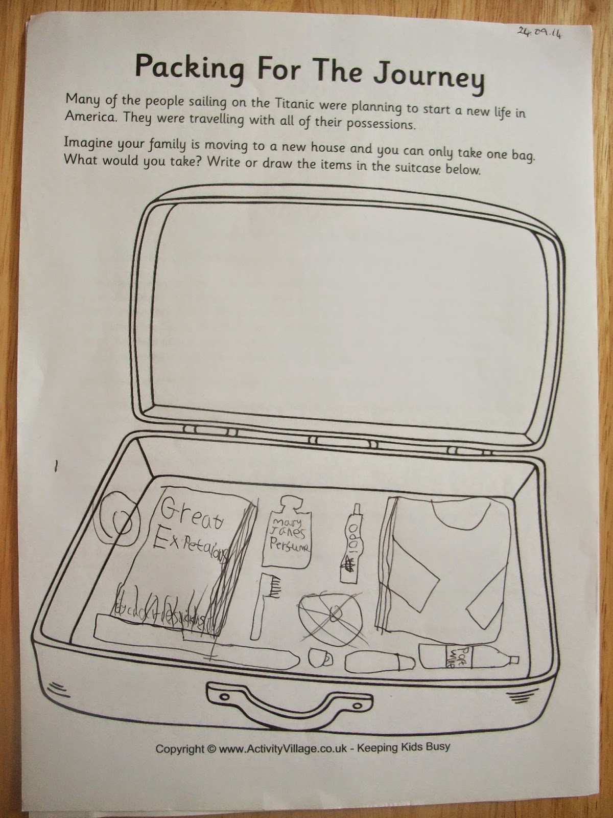 The Accidental Home Educator Our project on RMS Titanic