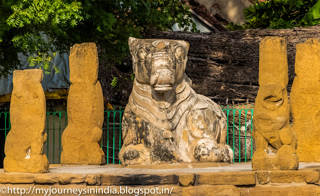 Kanchipuram Kailasanathar Temple Nandi