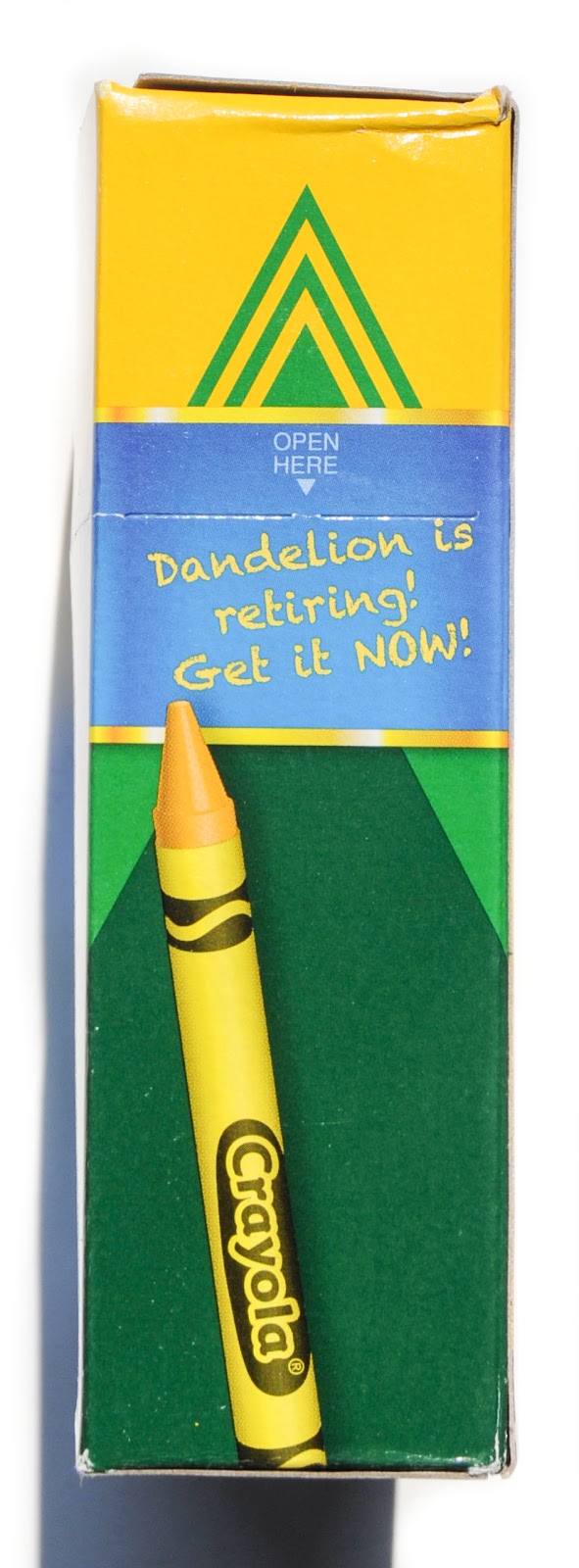 Crayola Name the New ColorDandelion Retirement Boxes What's Inside