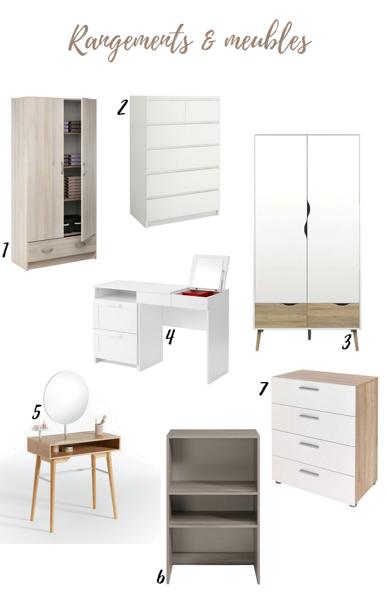 Relooker sa chambre de A à Z ! rangements & meubles