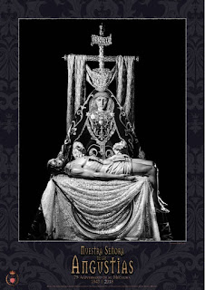 Cartel del LXXV aniversario de la bendición de la Virgen de las Angustias