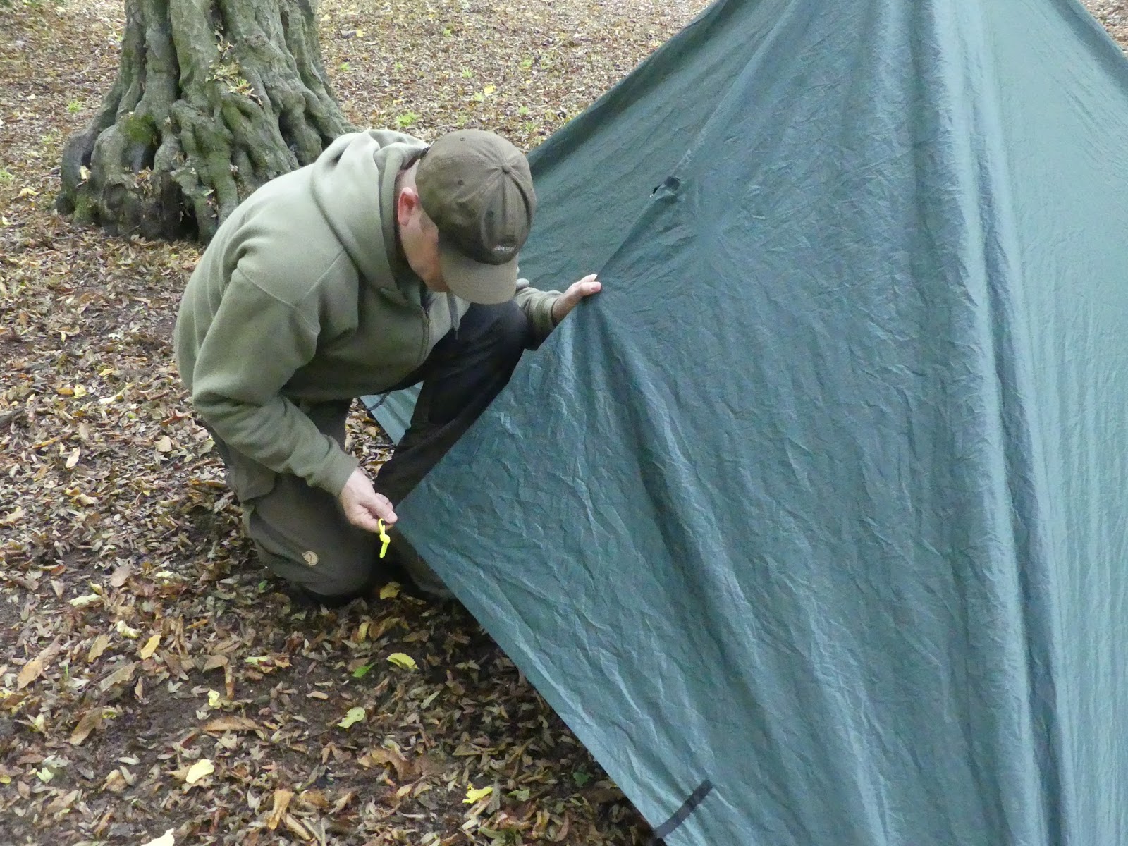 The Outdoor Traditionalist Closed Tarp Tent