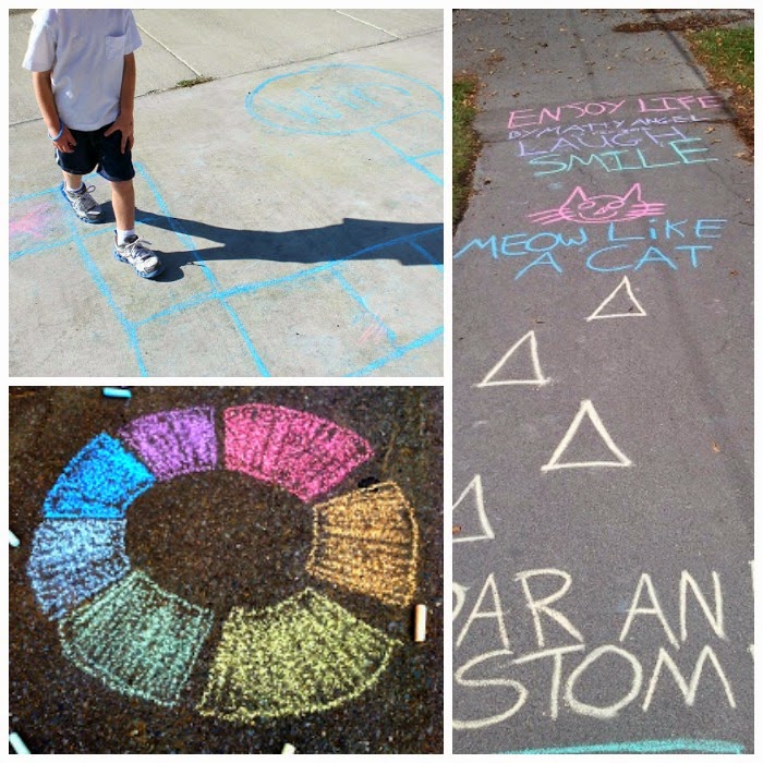 10 Best Sidewalk Chalk Art Ideas For Back To School