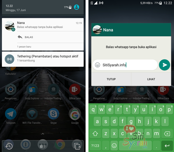 balas wa tanpa buka aplikasi android