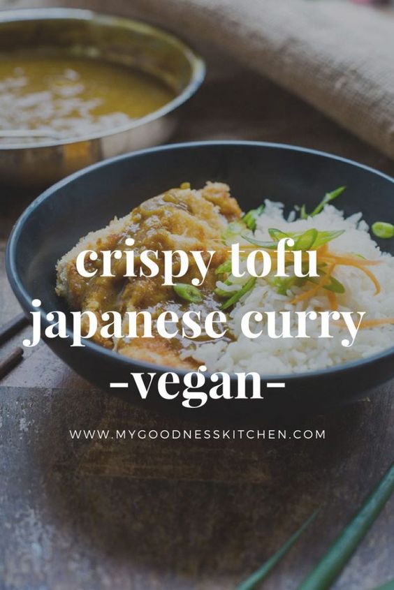 Japanese Tofu Curry Easy Recipes Healthy