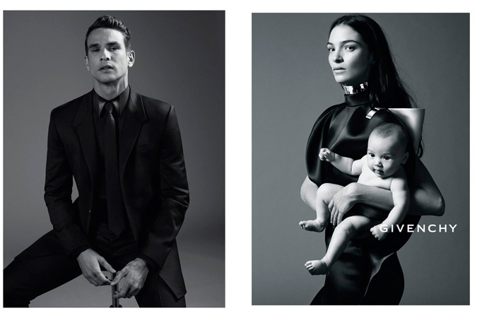＊Givenchy 2013SS滿版T外：還有Mariacarla Boscono和他的新生寶貝！ 13