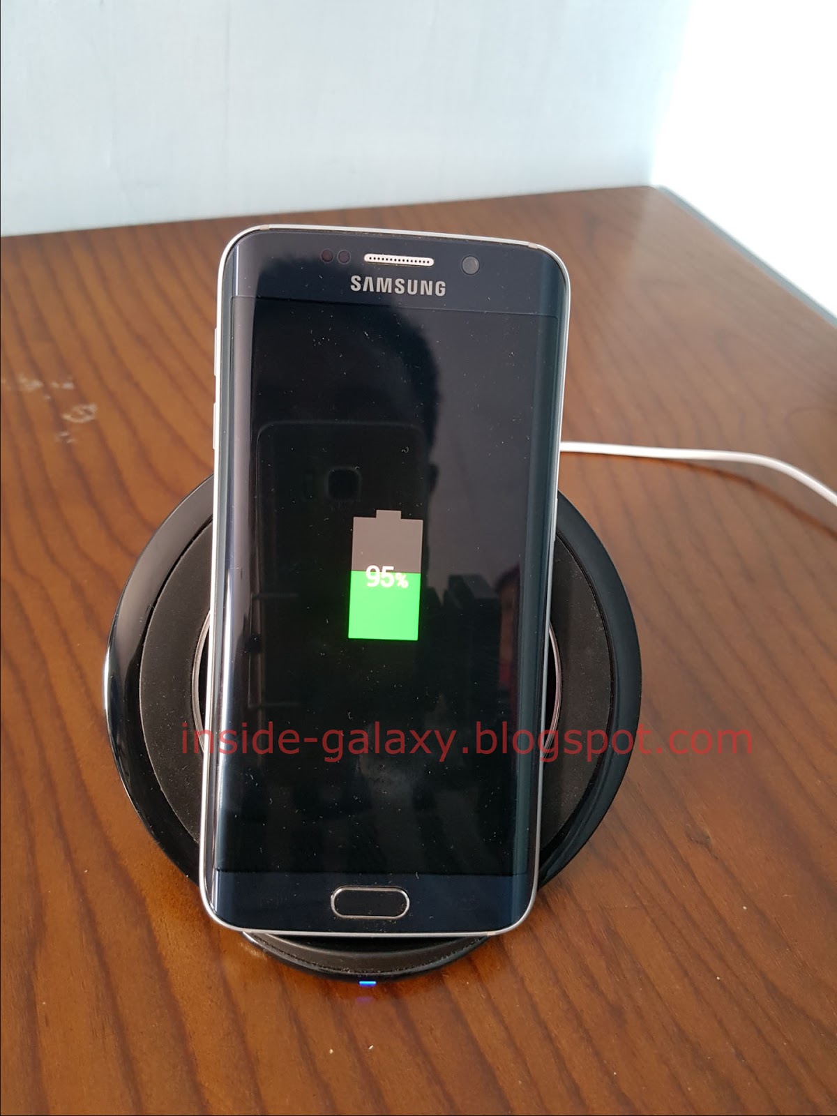 Inside Galaxy Samsung Galaxy S6 Edge How to Charge the Battery Using