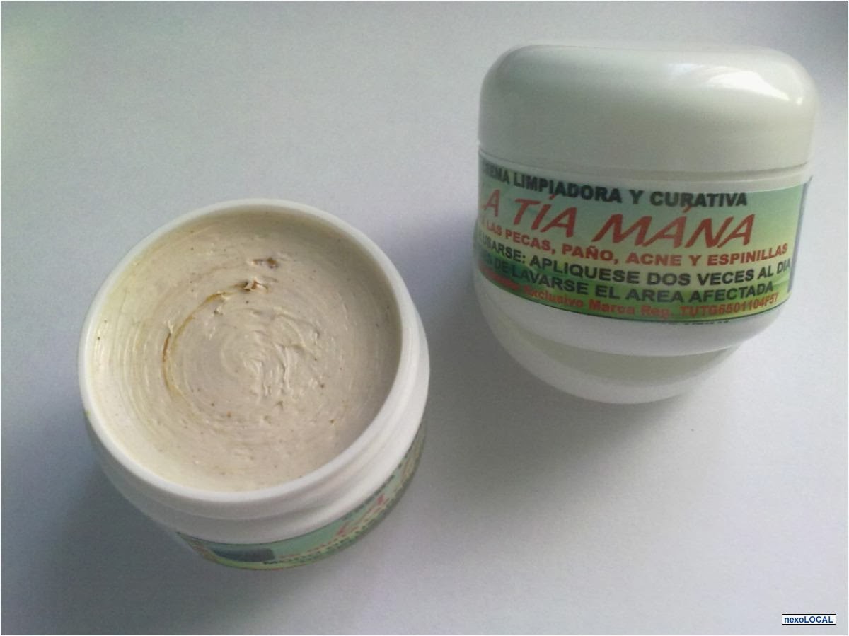 Centro Naturista Crema Limpiadora y Curativa "La Tía Mana"