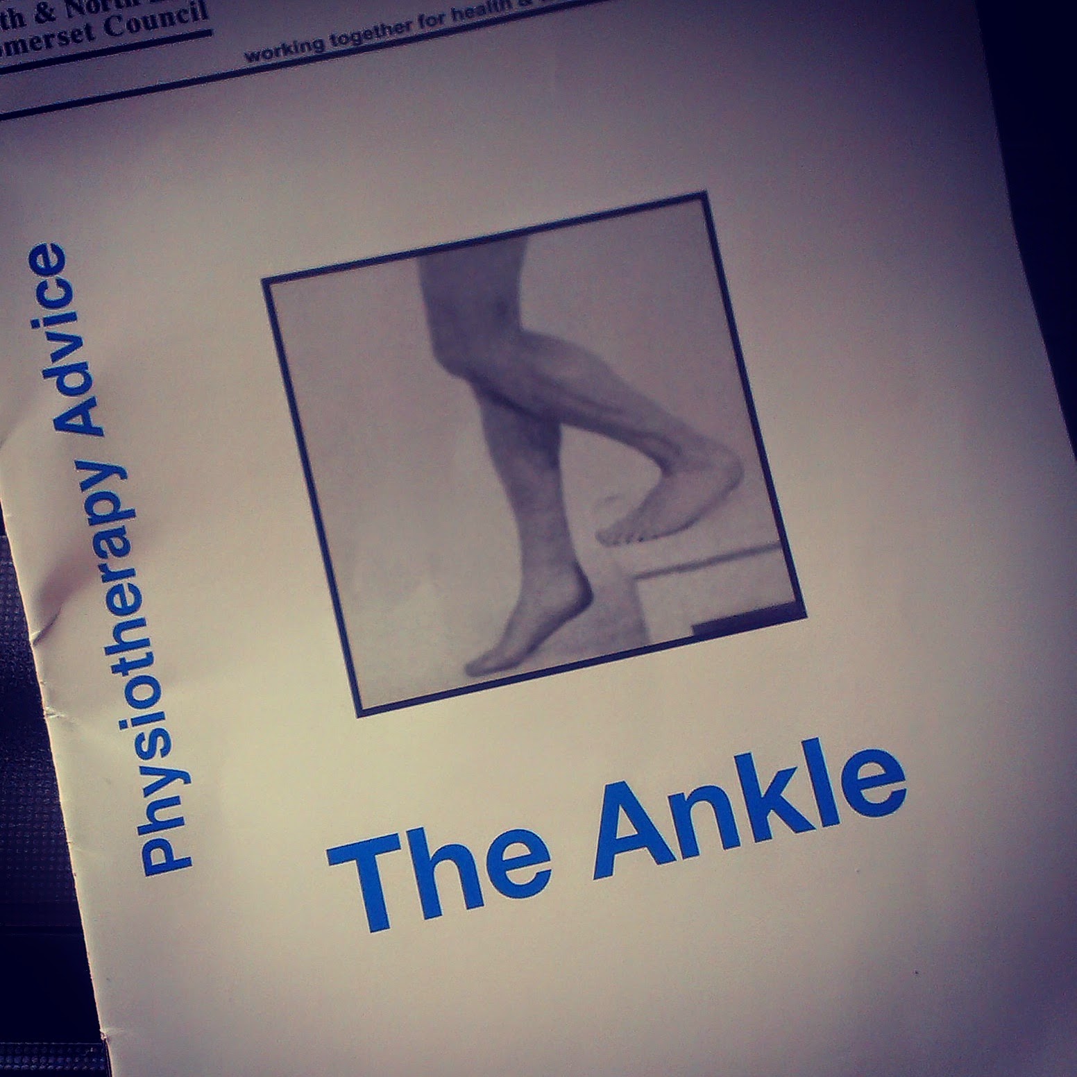 Physiotherapy ankle leaflet