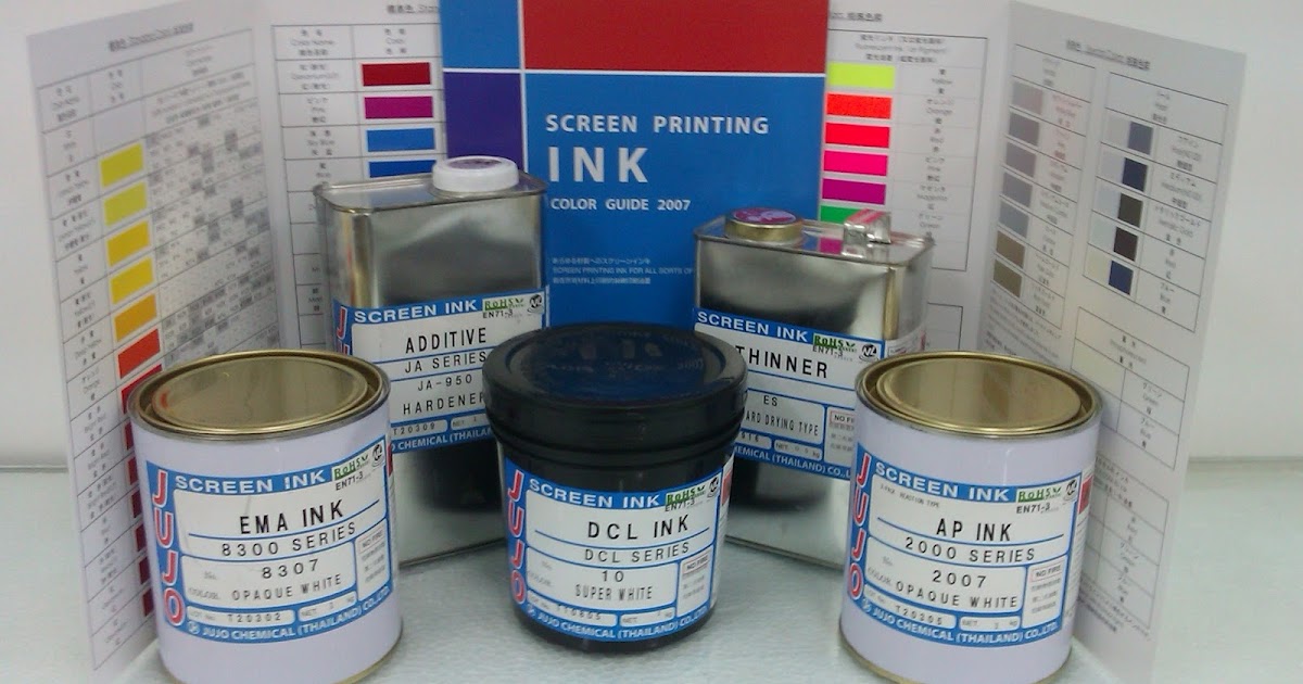 JUJOtech JUJO SCREEN PRINTING INK