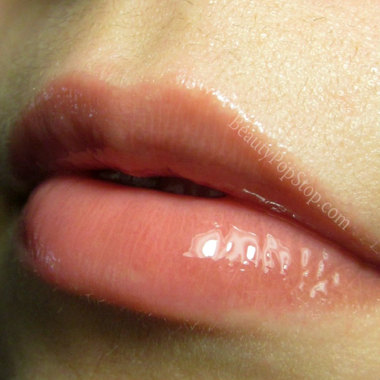 tarte cosmetics lipsurgence lip gloss tipsy swatch
