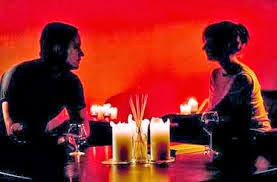 Candle Lighting on Valentine’s Date Candle Lighting on Valentine’s Date