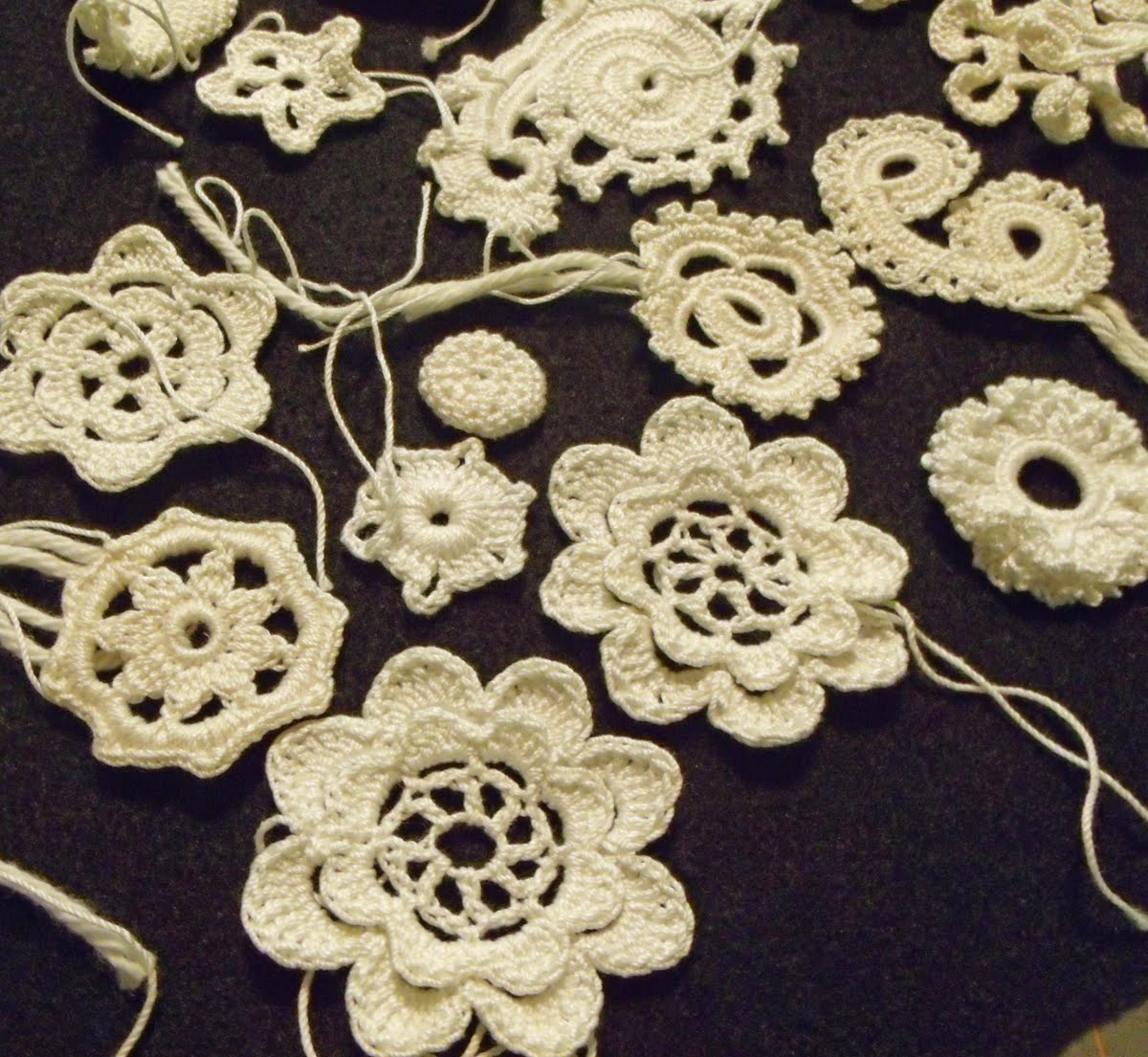 Stitched Musings Irish Crochet