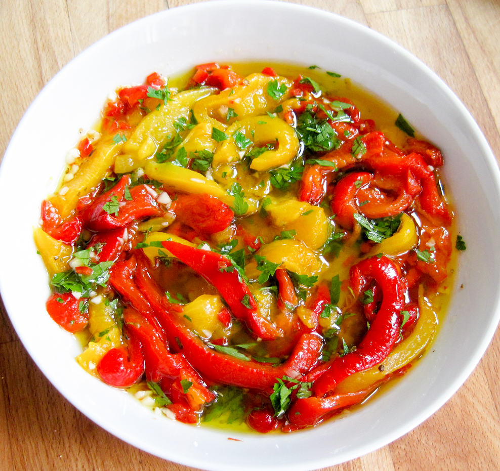 Marinated Peppers A Glug of Oil