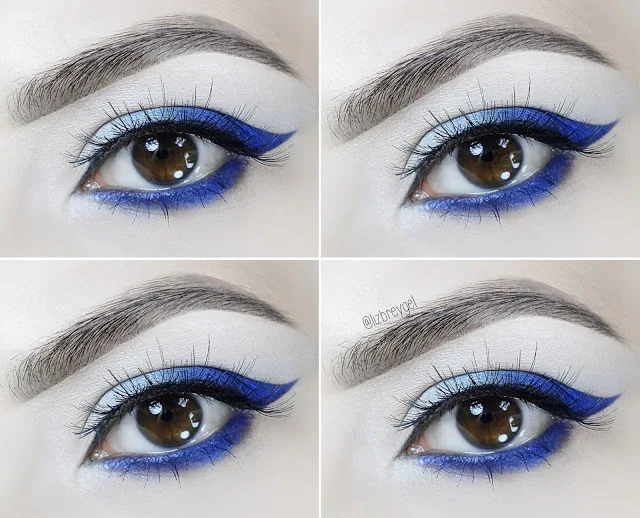 step-by-step pictorial on how to create an eye makeup look inspired by birthstone