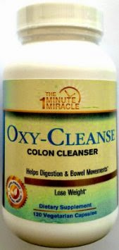 Natural Organic Oxygen Colon Cleanser - Bowel Movements - Detoxify - Lose Weight
