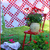 Red & White Vintage Laundry Day