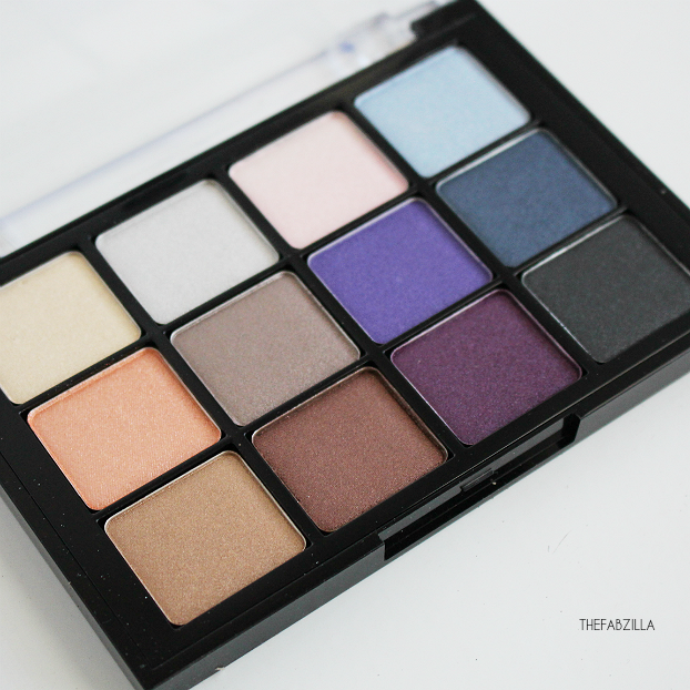 Viseart Shimmer Eyeshadow Palette Bridal Satin, review, swatch