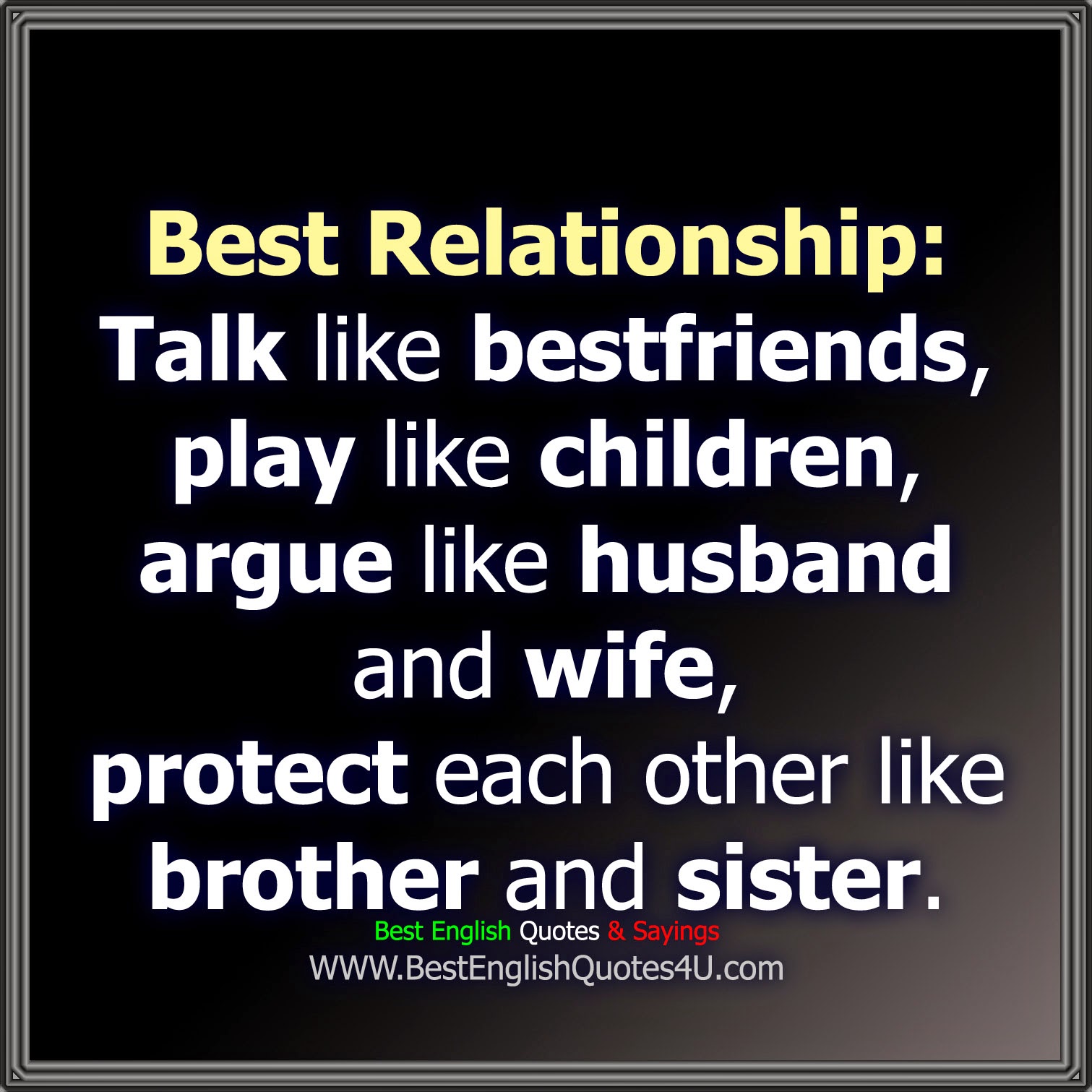 Best Relationship