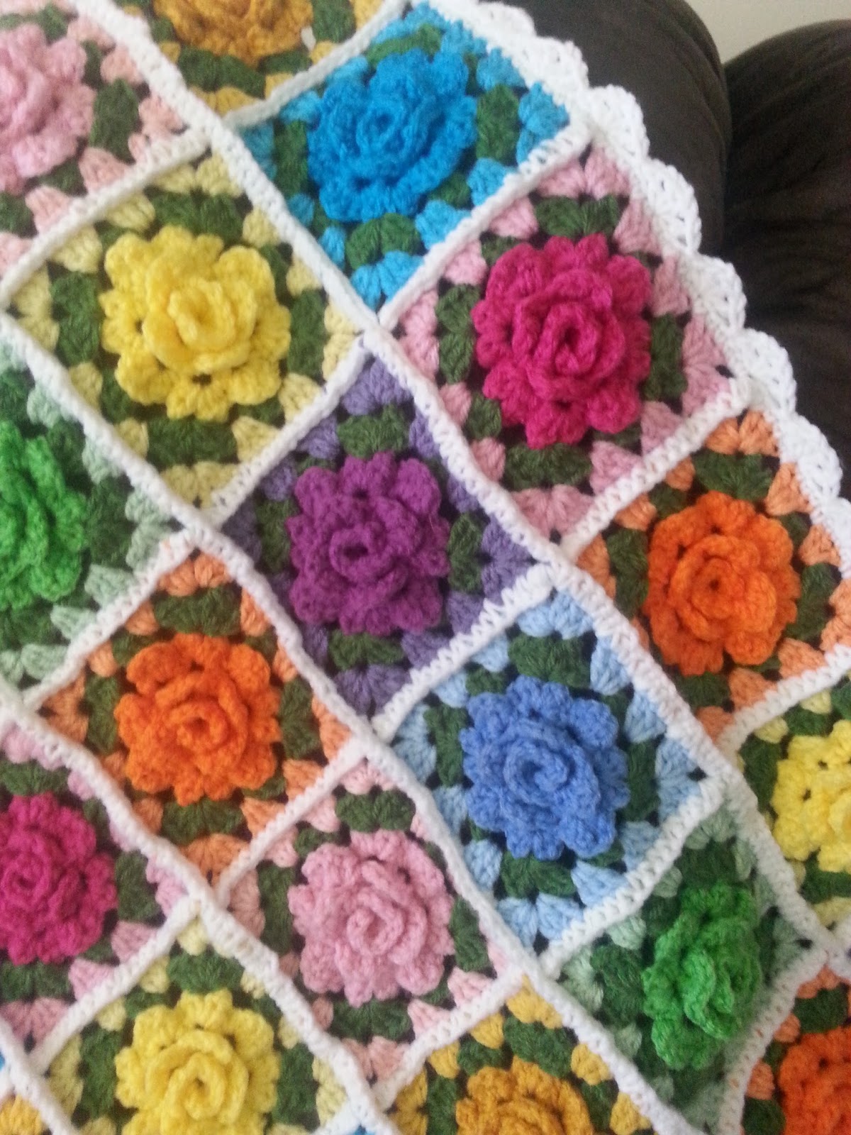 Apple Blossom Dreams More of My Homies Granny Rose Afghans!