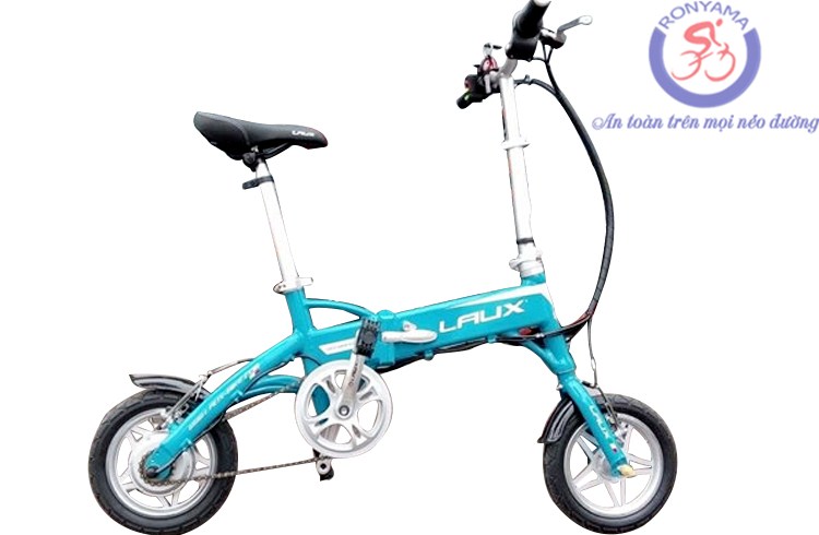 Xe đạp điện giá rẻ: Xe đạp điện gấp laux giá rẻ