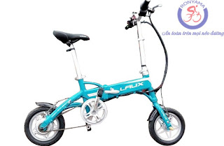 Xe đạp điện giá rẻ: Xe đạp điện gấp laux giá rẻ