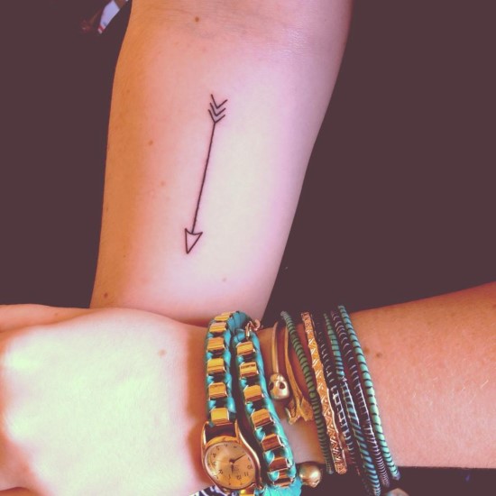 Tatuagens de flechas Tatuagens de flechas