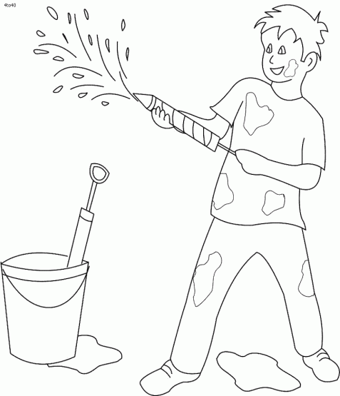 best holi drawing for kids for coloring best holi drawing for kids for coloring