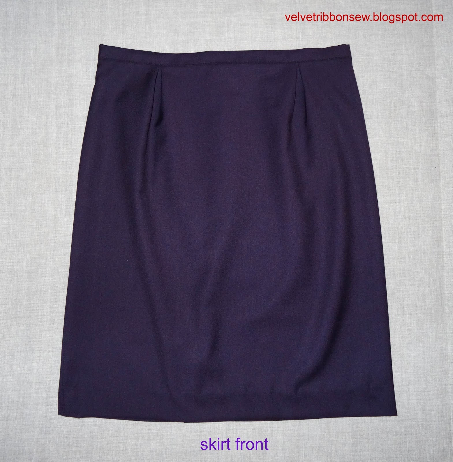Velvet Ribbon: Burdastyle Skirt 04/2013 - 117B