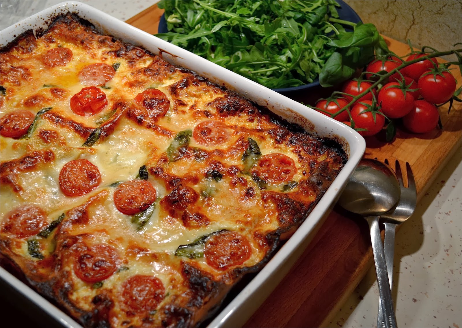 mmm recept Lasagne, nästan som Jamie Olivers