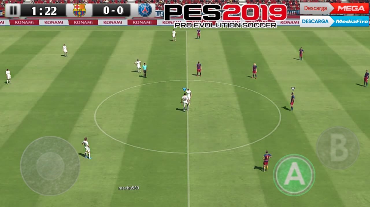 NOVO PES 2011 MOD 2022 LITE 50 MB PARA ANDROID 